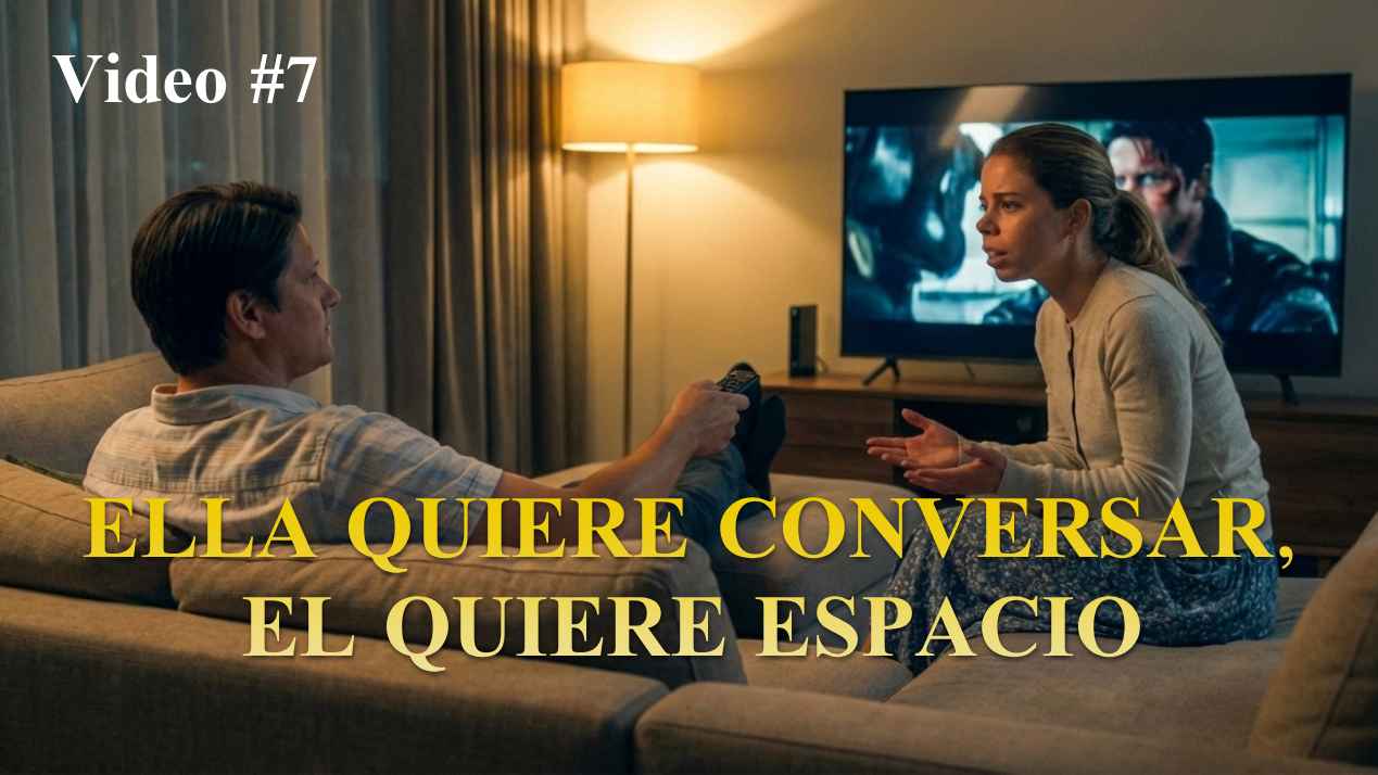 Capítulo 7: Ella quiere conversar, él quiere espacio